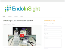 Tablet Screenshot of endoinsight.com